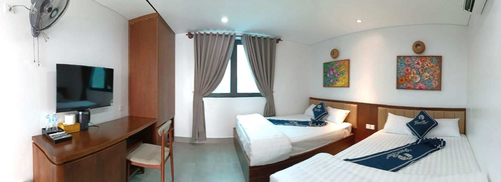 Hotel Grand Pearl Minh Chau - Quan Lan Esterno foto