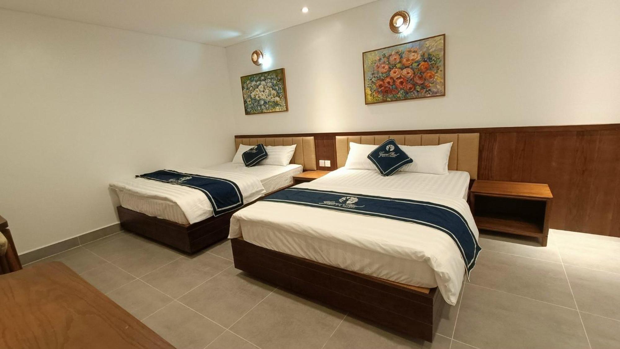 Hotel Grand Pearl Minh Chau - Quan Lan Esterno foto